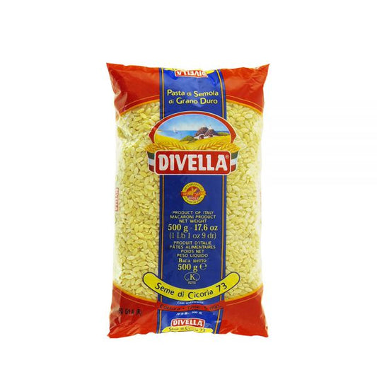 DIVELLA PASTINA SEMI DI CICORIA N.73 500g (24 in a box)available from our italian retail store