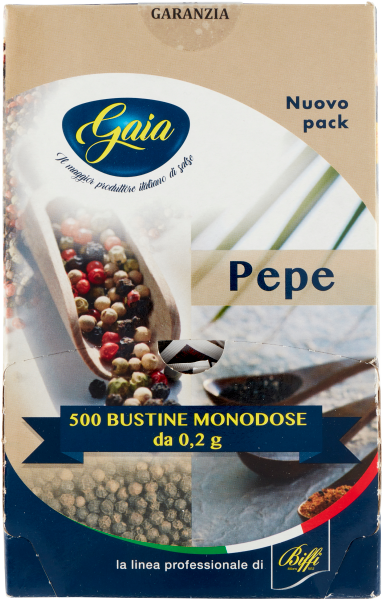 GAIA PEPE BUSTINE X500 1g (single item) available from our italian retail store