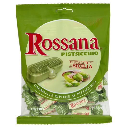 ROSSANA CARAMELLA AL PISTACCHIO 150g (24 in a box)available from our italian retail store