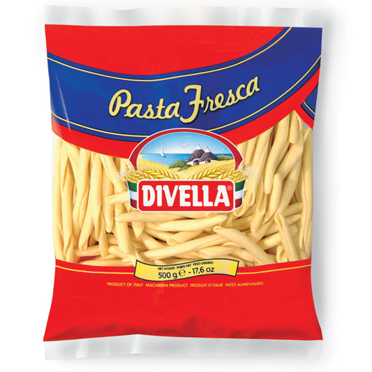 DIVELLA PASTA FRESCA FUSILLI CALABRESI 500g (10 in a box)available from our italian retail store