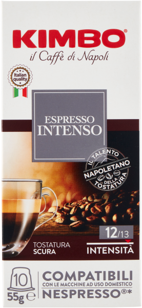 KIMBO CAPSULE X10 INTENSO 58g (10 in a box)
