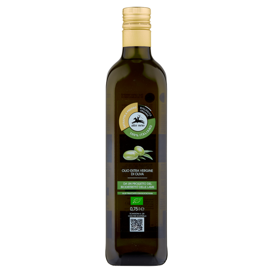 ALCENERO OLIO EXTRA VIRGIN OLIVE OIL  BLOCK CHAIN 750ml (6 in a box)