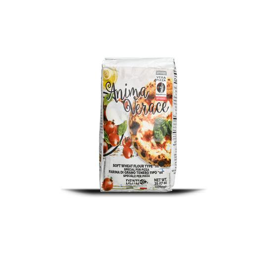 DENTI FARINA PIZZA VERACE ANIMA VERACE 1kg (10 in a box)available from our italian retail store