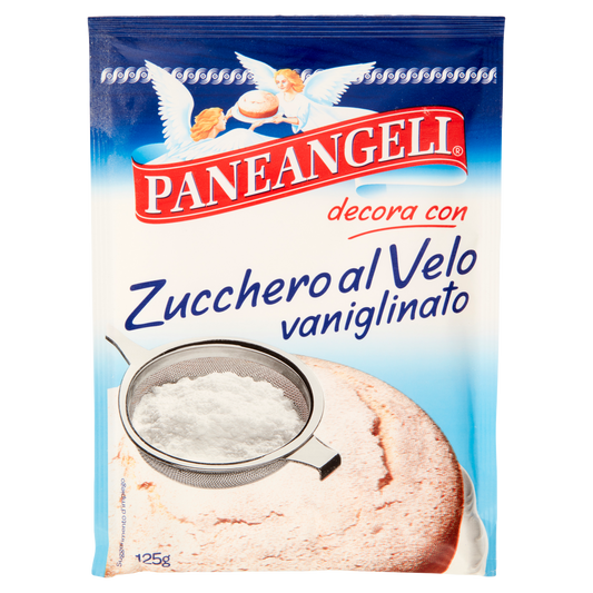 PANEANGELI ZUCCHERO A VELO VANIGLINATO 125g (24 in a box)available from our italian retail store