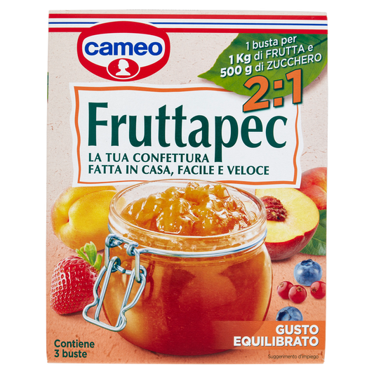 CAMEO FRUTTAPEC 2:1 75g (8 in a box)  available from italian retail store
