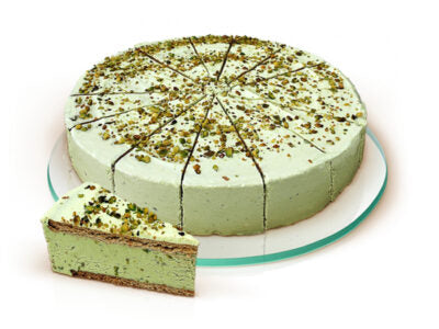 TORTA TAGLIATA RICOTTA E PISTACCHIO  PRECUT 12 PORTIONS