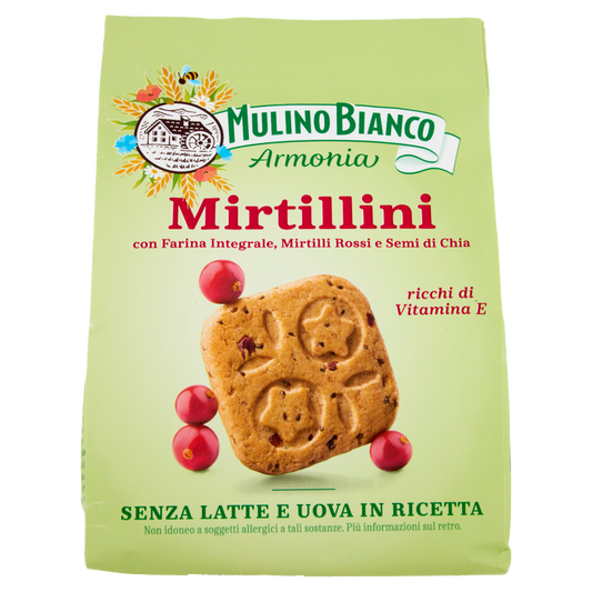 MULINO BIANCO MIRTILLINI SENZA LATTOSIO 270g (10 in a box)