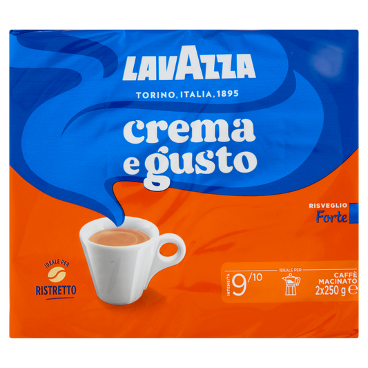 LAVAZZA CREMA&GUSTO GUSTO FORTE 250g X2 (10 in a box)