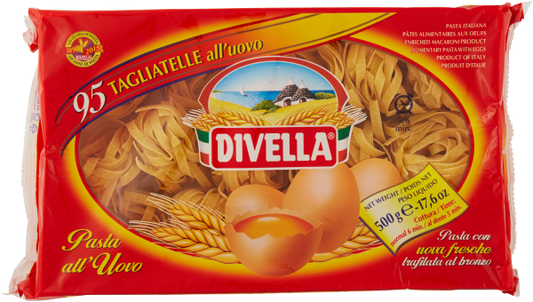 DIVELLA TAGLIATELLE ALL'UOVO 500g (12 in a box)