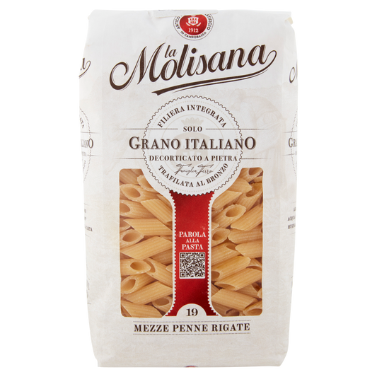 MOLISANA MEZZE PENNE RIGATE 500g (24 in a box)