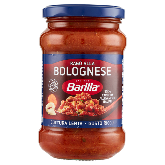 BARILLA RAGU BOLOGNESE NEW 300g (8 in a box)available from our italian retail store