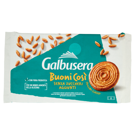 GALBUSERA BUONI COSI' FROLLINO no added sugar 330g (9in a box)