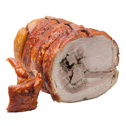 WHOLE PORCHETTA CASARECCIA (ON PREORDER) 4 KG APPROX  (£21.89 PER KG)