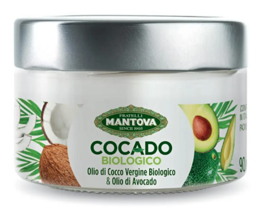 MANTOVA OLIO COCCO E AVOCADO 90ml (6 in a box)available from our italian retail store