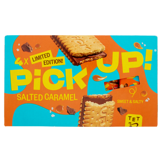 BAHLSEN PICK UP SALTED CARAMEL X4 112g (20 in a box)