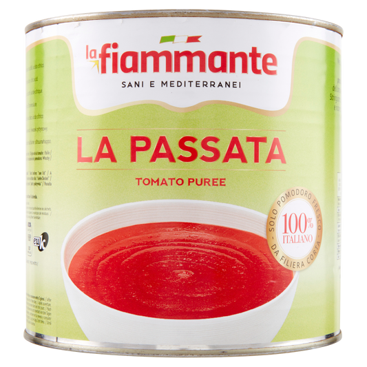 LA FIAMMANTE PASSATA DI POMODORO 2,5kg (6 in a box) available from our italian retail store