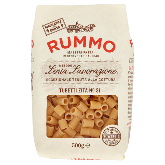 RUMMO TUBETTI ZITA N.31 500g (16 in a box) available from our italian retail store