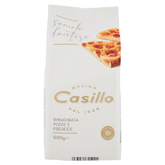 CASILLO SEMOLA PER PIZZA 500g (10 in a box) available from italian retail store