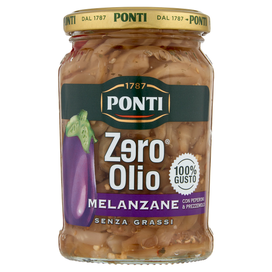 PONTI MELENZANE ZERO OLIO 300g (12 in a box)