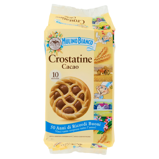 MULINO BIANCO CROSTATINA CACAO X10 400g (12 in a box)
