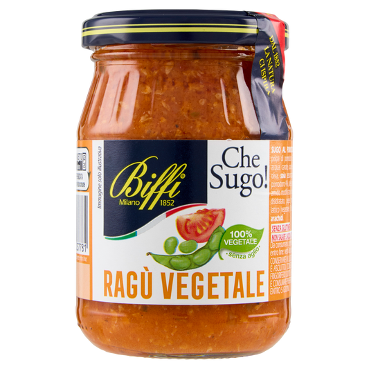 BIFFI RAGU' DI SOIA 100% VEGETALE 190g (6 in a box)available from our italian retail store