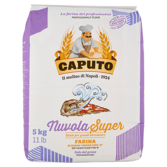 CAPUTO FARINA SUPER NUVOLA 5kg (single bag)available from our italian retail store