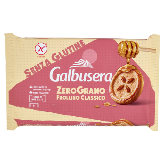 GALBUSERA ZEROGRANO FROLLINO gluten-free 220g (14 in a box)