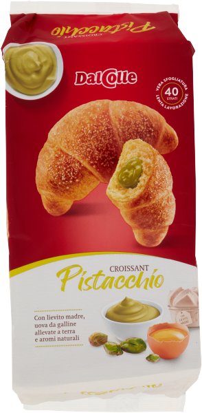 DALCOLLE CROISSANT PISTACCHIO 225g (8 in a box)