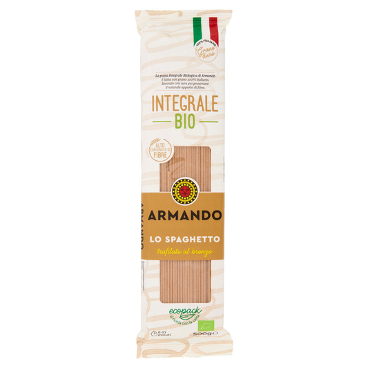 ARMANDO SPAGHETTO INTEGRALE ORGANIC  500g  (20 in a box)
