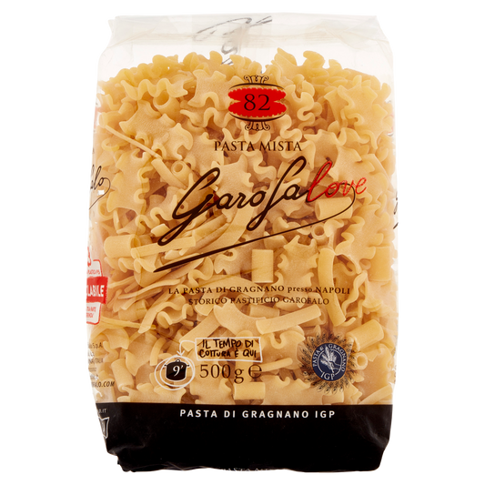 GAROFALO PASTA DI SEMOLA PASTA MISTA 500g (16 in a box)available from our italian retail store