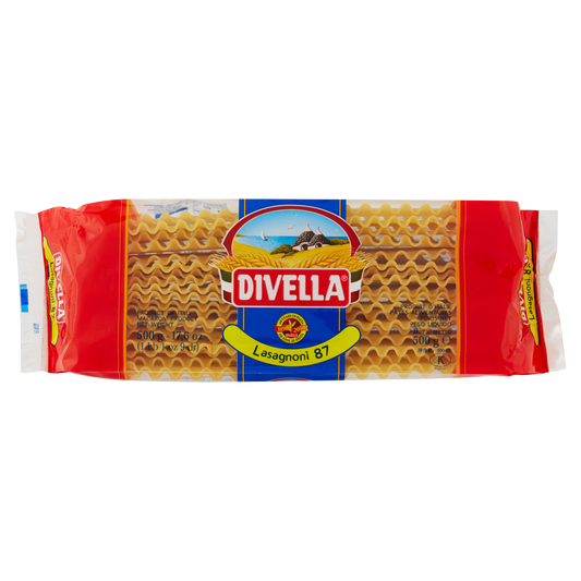 DIVELLA FORMATI SPECIALI LASAGNONI 500g (20 in a box)available from our italian retail store