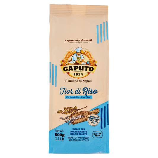 CAPUTO FARINA DI RISO SENZA GLUTINE 500g (12 in a box)available from our italian retail store