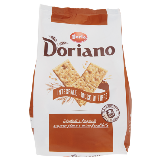 DORIA CRACKERS INTEGRALI 700g (12 in a box)available from our italian retail store