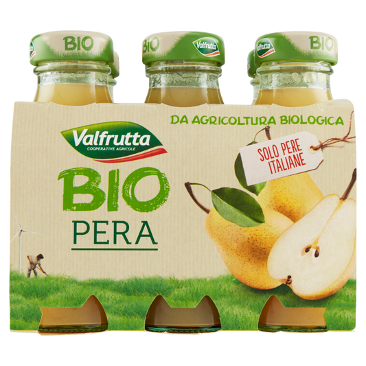 VALFRUTTA SUCCO ORGANIC PERA 125mlX6 (8 in a box)