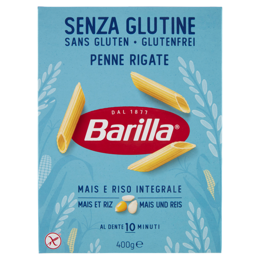 BARILLA PASTA SENZA GLUTINE PENNE RIGATE 400g (14 in a box)