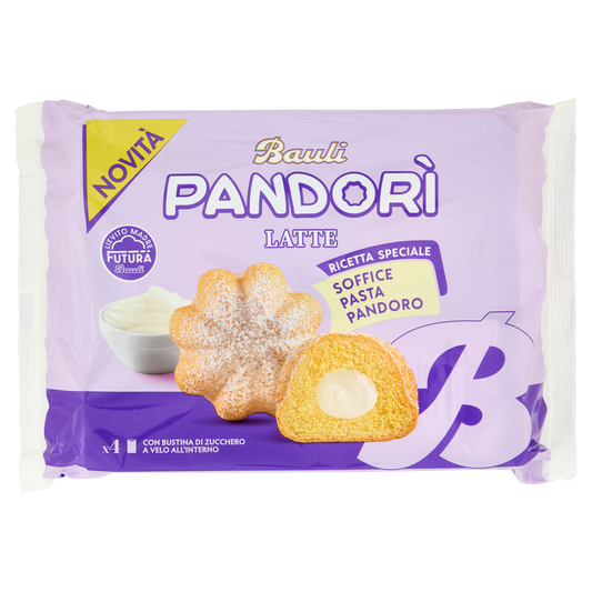 BAULI PANDORI' LATTE X4 178g (12 in a box)