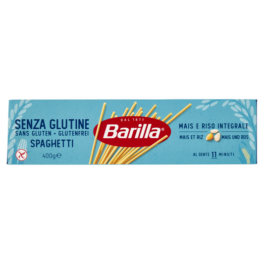 BARILLA PASTA SENZA GLUTINE SPAGHETTI 400g (12 in a box)