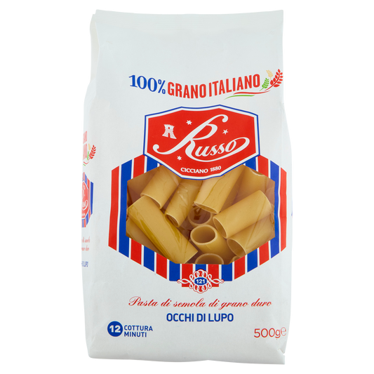 RUSSO PASTA DI SEMOLA OCCHI DI LUPO 500g (12 in a box)