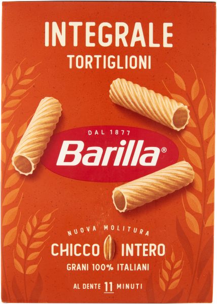 BARILLA PASTA INTEGRALE TORTIGLIONI 500 (12 in a box)