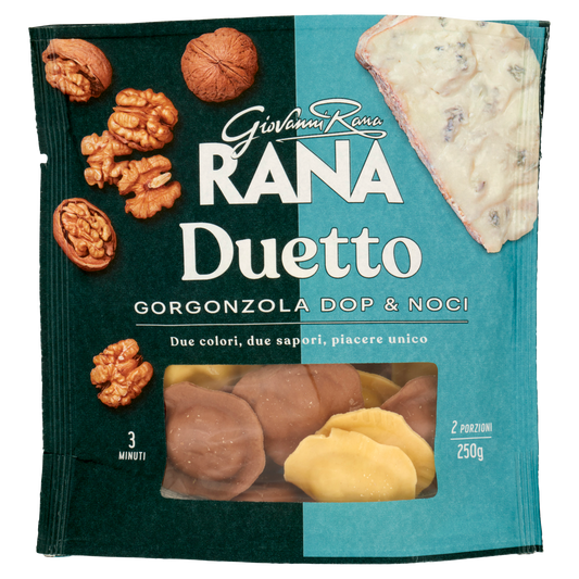 RANA DUETTO NOCI E GORGONZOLA 250g (4 in a box)