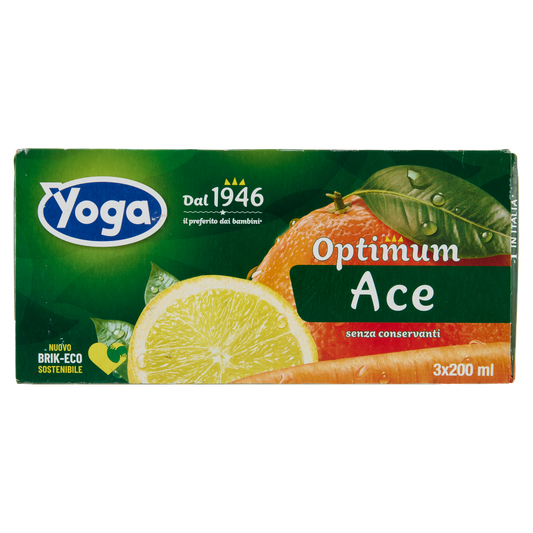 YOGA BRIK ACE 200X3 600ml (8 in a box)