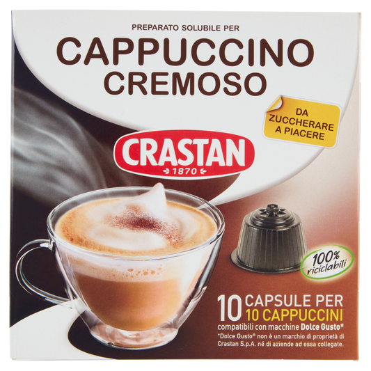 CRASTAN CAPPUCCINO CAPSULE X10 140s (8 in a box)