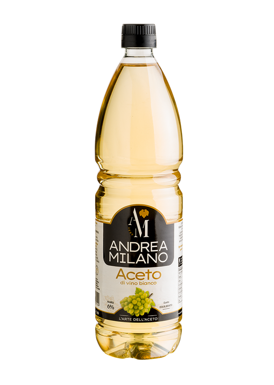 ANDREA MILANO ACETO BIANCO PET 1lt (12 in a box)