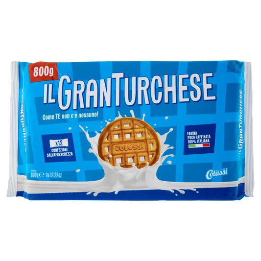 COLUSSI GRAN TURCHESE BISCOTTI 800g (10 in a box)