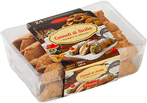 PENNISI CANNOLI MIGNON 250 g (12 in a box)