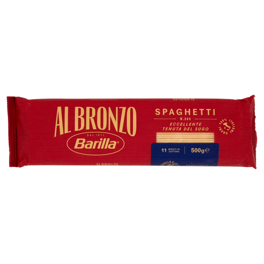 BARILLA BRONZO SPAGHETTI 50og (24 in a box)
