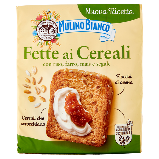 MULINO BIANCO FETTE BISCOTTATE CEREALI 315g (16 in a box)