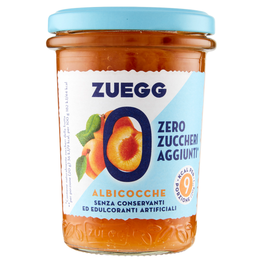 ZUEGG CONFETTURA ALBICOCCA no added sugar 220g (8 in a box)