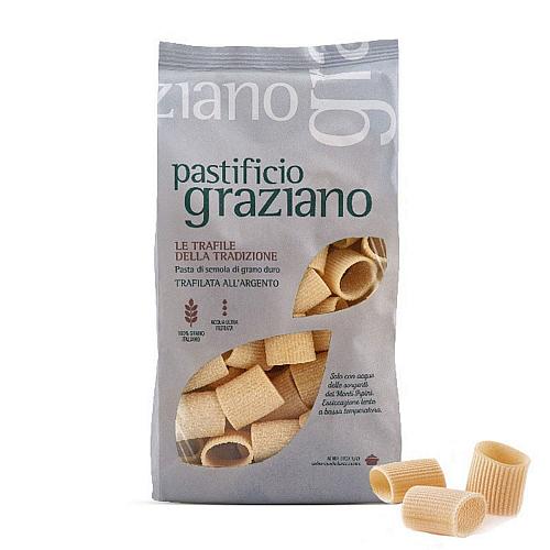 GRAZIANO MEZZI PACCHERI RIGATI 500g (10 in a box)