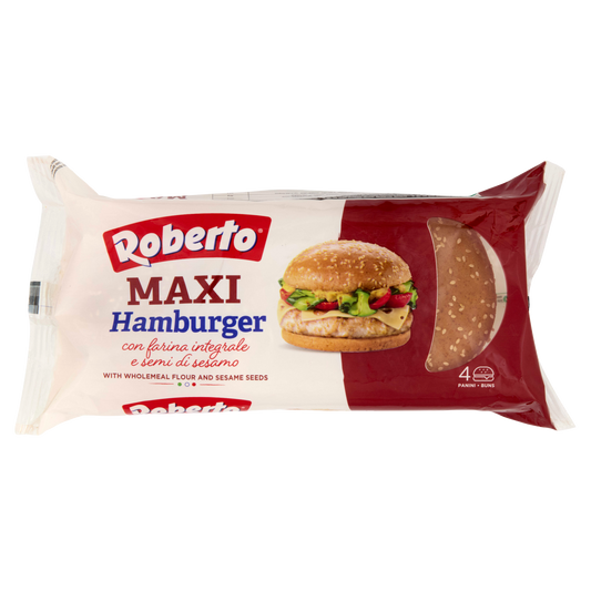 ROBERTO MAXIHAMBURGER INTEGRALE 300g (8 in a box)